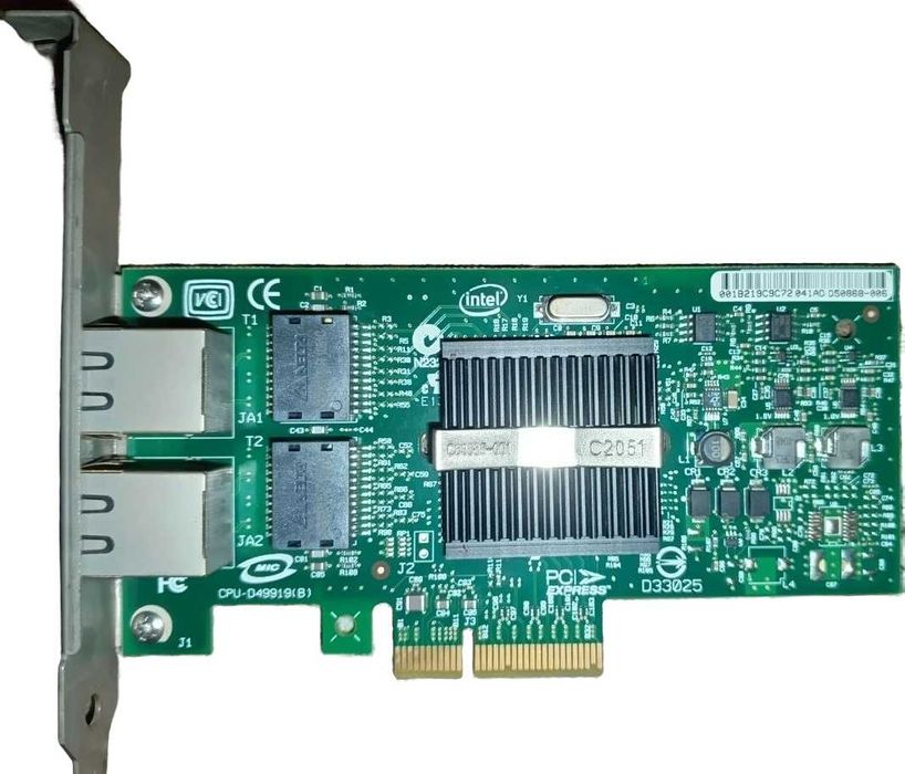2-x и 4-x портовые сетевые карты Gigabit Ethernet PCie