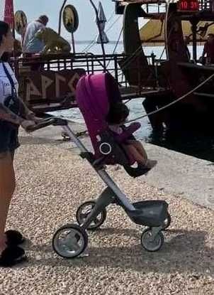 Stokke бебешка количка с два коша