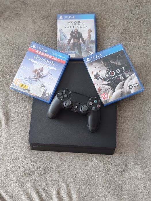 Ps4 Slim 500gb ,cu jocuri incluse