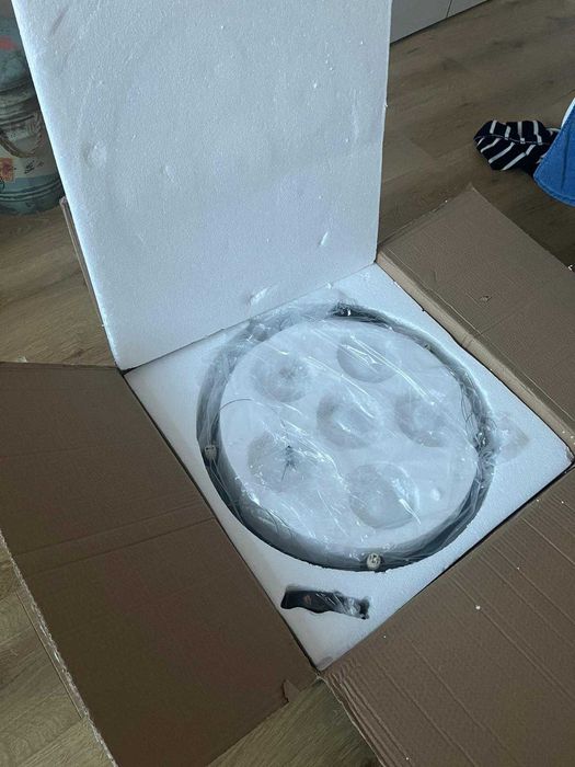 Lustra Maytoni Ring lampa suspendata 6 becuri