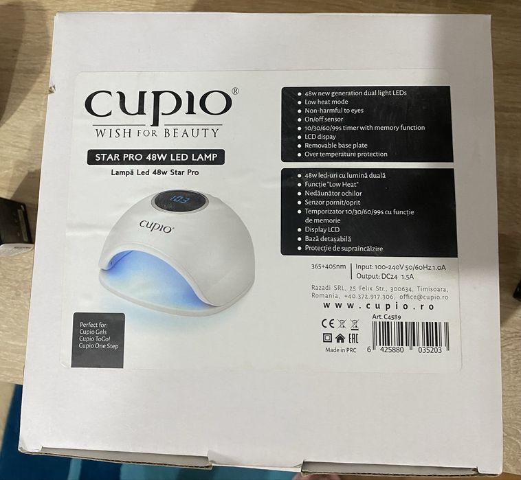 Lampa led Cupio Star Pro White 48W