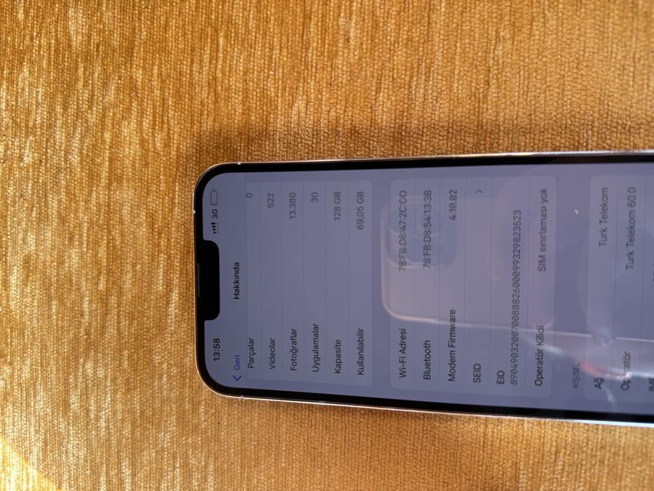 İphone 13pro max 128Gb