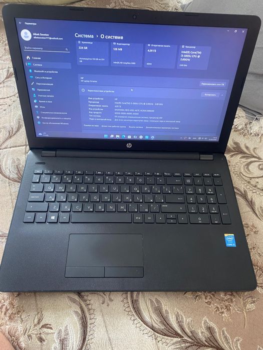 Продам обмен на планшет ноутбук НР