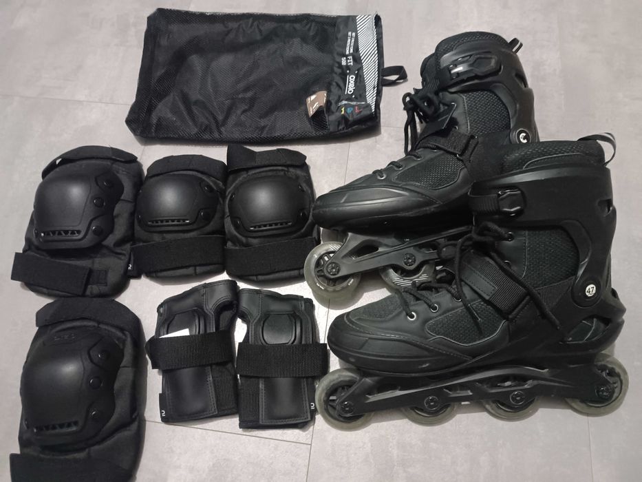 Мъжки ролери OXELO и комплект протектори