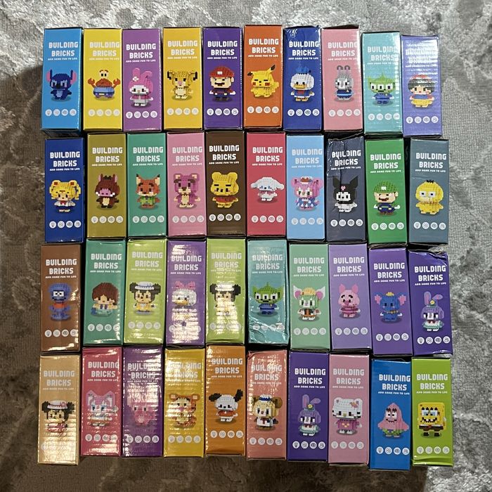 Фигурки конструкторы BRICKS