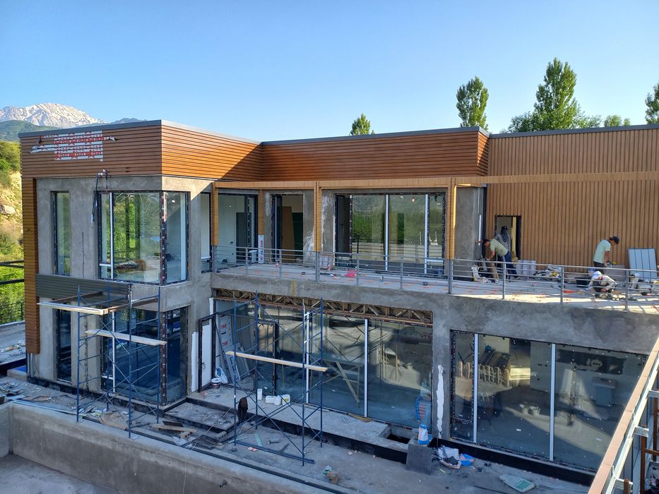 Аликабонд монтаж алюкабонд усталар алкапон материал алюбонд