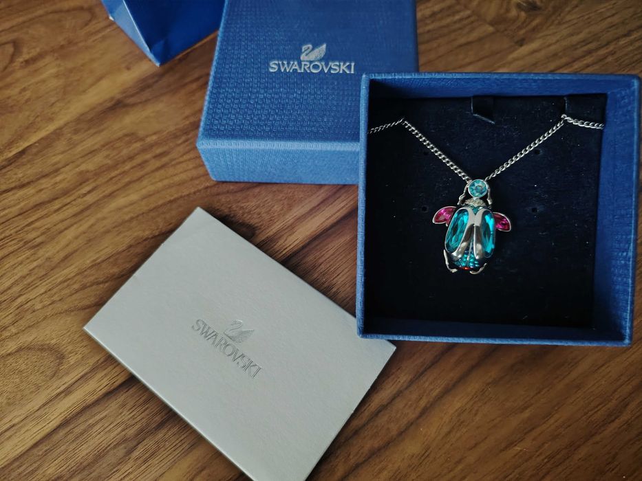 Колие Swarovski - Бръмбар