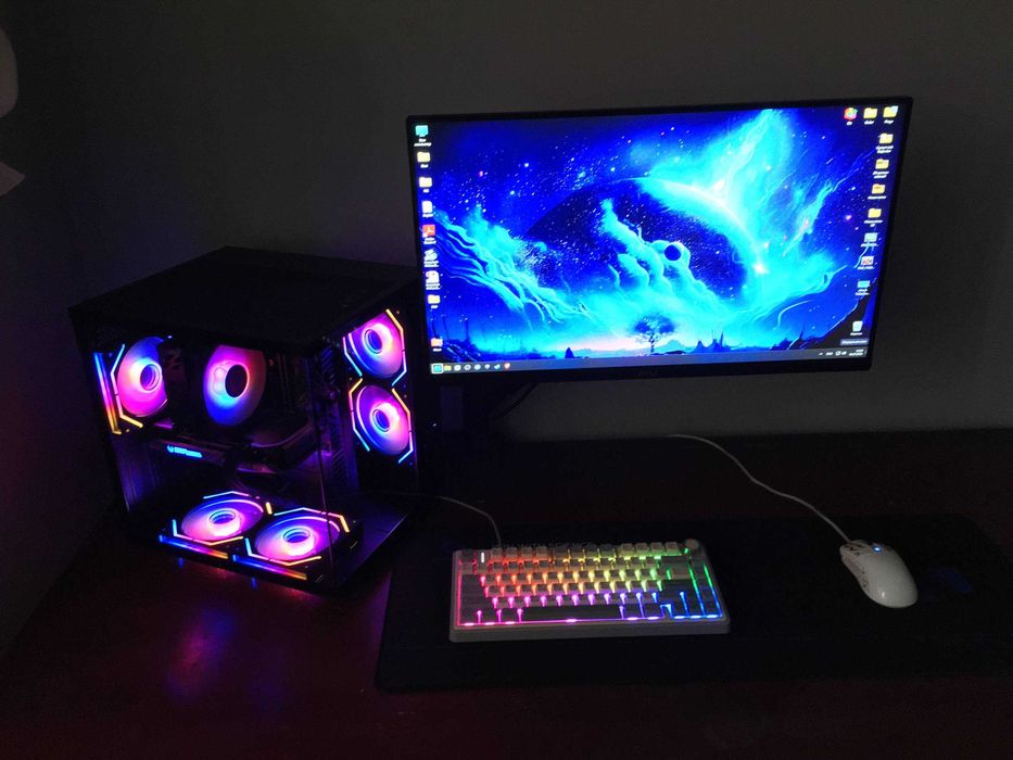 Компьютер Core i5-14400F/RTX 4060 Ti 8GB/32GB DDR4 + Монитор MSI 300Hz