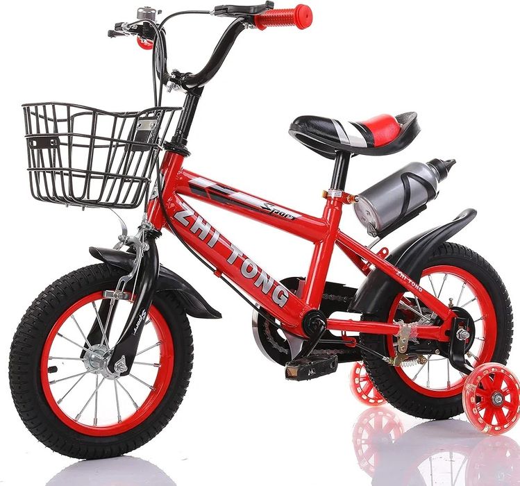 Детски велосипед с тренировъчни колела