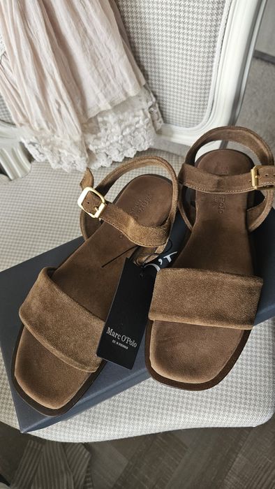 Marc'o polo набук дамски сандали