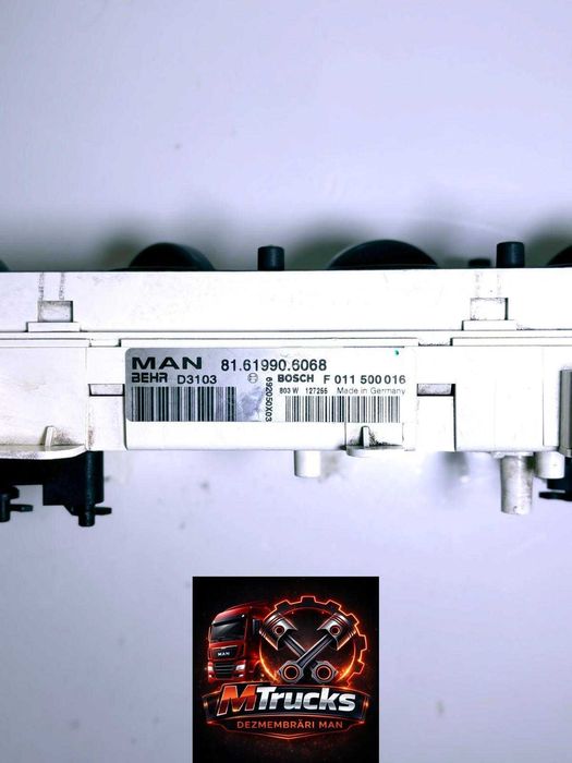 Panou control climaOriginal MAN TGA TGM TGL 81619906068 buton AC BOSCH