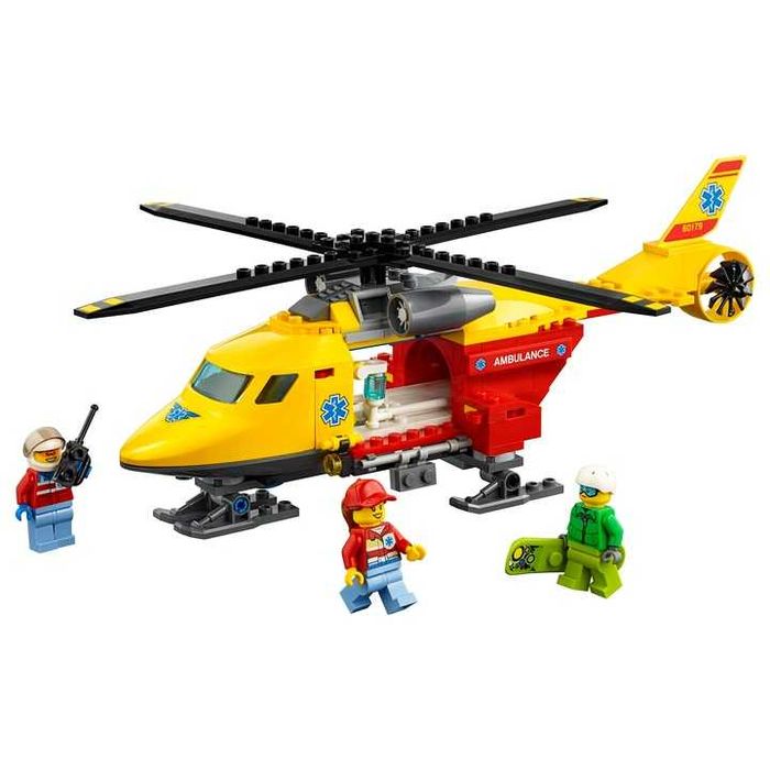 LEGO City Great Vehicles - Elicopterul ambulanta 60179
