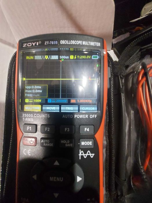 Osciloscop 2 canale 50MHz, generator, multimetru