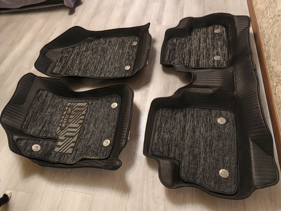 7D коврики с ворсом для Матиз