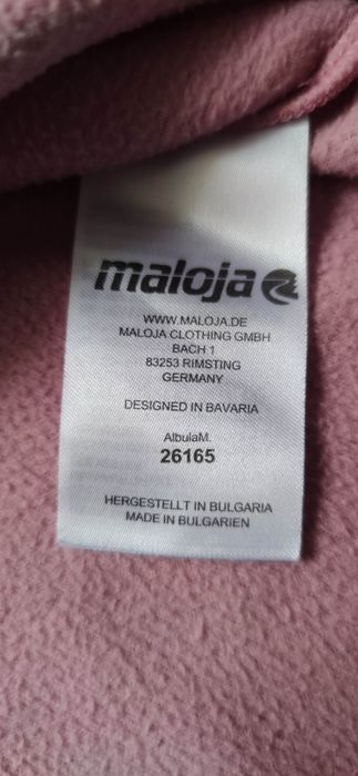 Bluza fleece polar Maloja stare excelenta mar. M L