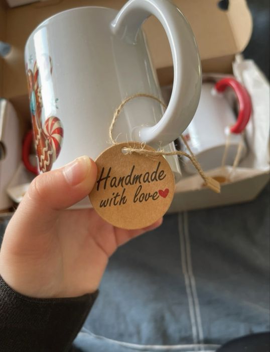 Set 5 Christmas mugs