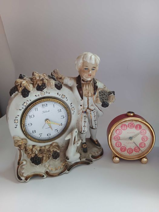 ceasuri de masa ,mecanice, nefuncționale, Aradora,Slava,vechi Comunism