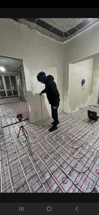 Полусухая стяжка пол/ Polusuxay Steajka