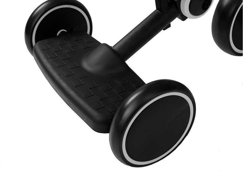 Tricicleta pentru copii alb-negru LEAN Toys 7678