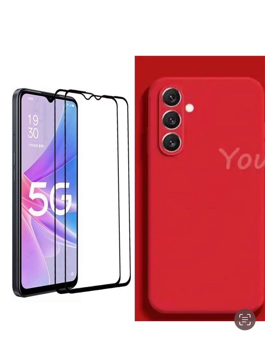 Samsung A21s/A23/A25/A33/A35/A36 Husa Premium Catifea + Folie Sticla