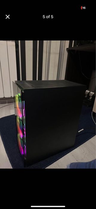 Геймърски компютър +клавиатура