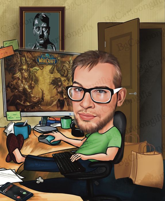 Дигитална карикатура