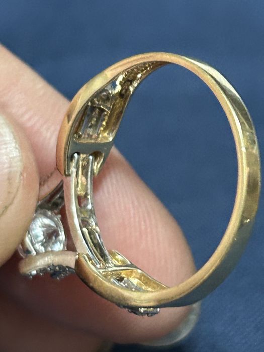 Золотое кольцо 585 проба