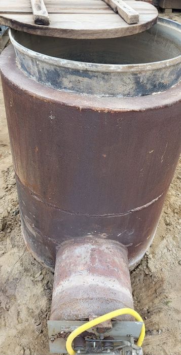 Банная напольная печь