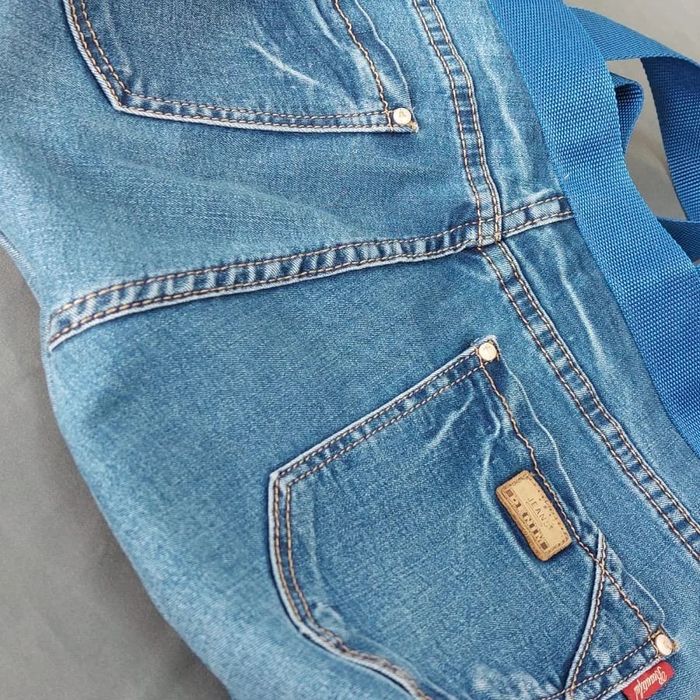 Джинсовая сумка ручной работы