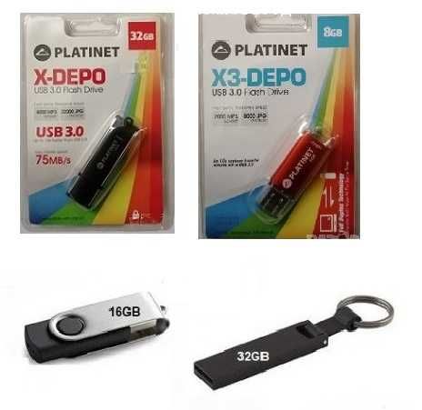 USB флаш памети PLATINET, Techno - 8GB, 16GB, 32GB