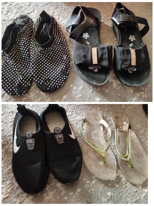 Женская одежда и обувь - 4 пакета