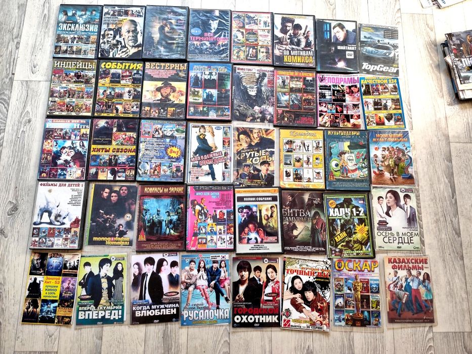 Диски DVD фильмы разные жанры