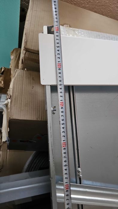 Рехау Rehau метална кутия за тръби, подово. Нова