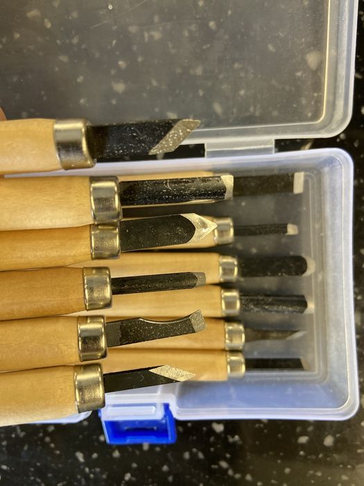 Резцы токрные по дереву (стамески)