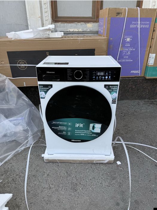 Hisense iFit 9кг – Современная, Мощная и Удобная Стиральная Машина!