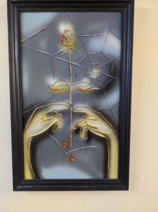 Картини, смесена техника и масло.