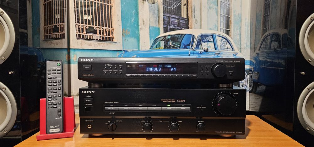 Sony TA F 335 R - amplificator stație