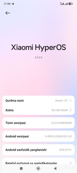Xiaomi 13T 5g 12/256 gb