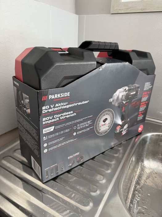 Гайковерт парксайд черен