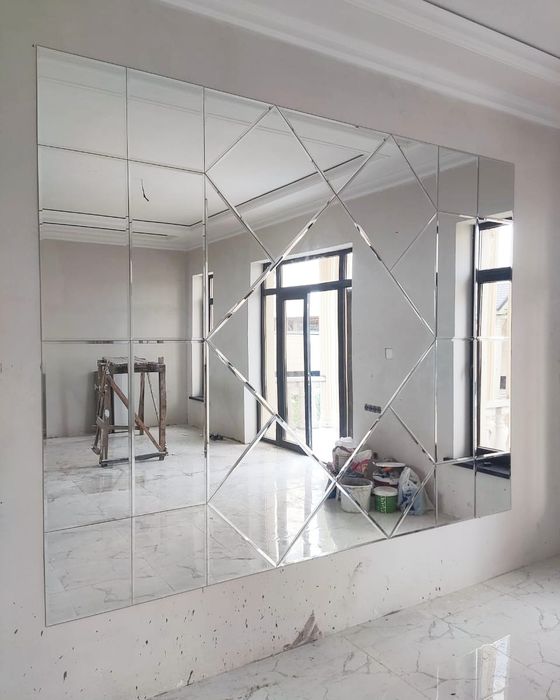 Фацетные зеркало. Зеркало панно