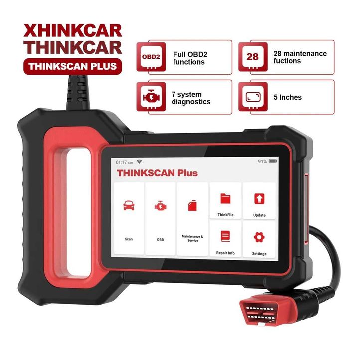 Diagnoza Tester Auto multimarca GizMondo® Launch THINKSCAN PLUS S7 + 5 functii service la alegere, din 28 functii disponibile, UPDATE life time