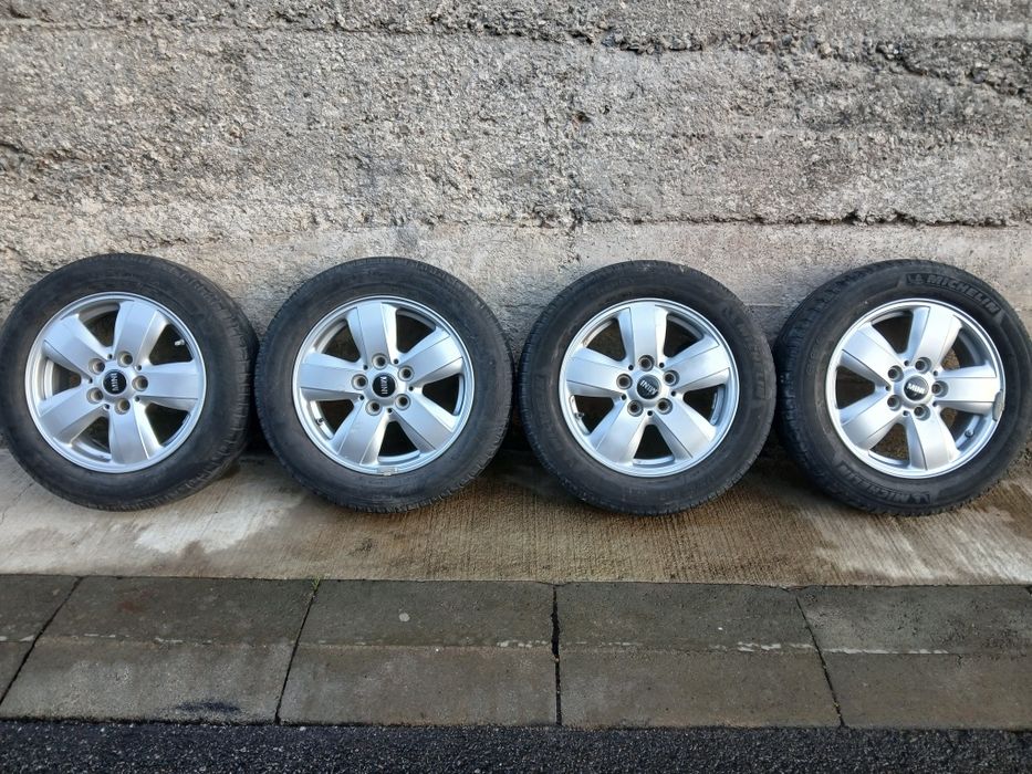 Оригинални Алуминиеви джанти 15цола   за Mini Cooper.5×112.мини купър. Audi a3.