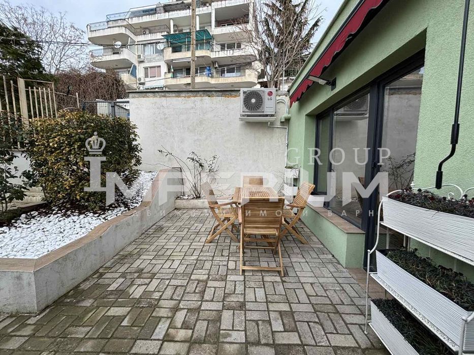 Ексклузивно! СЛЕД РЕМОНТ! Двустаен апартамент с ПАРКОМЯСТО под наем в