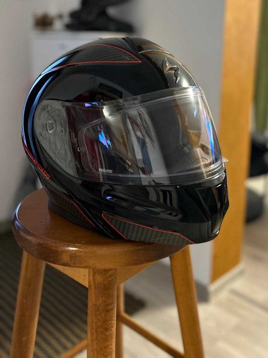 Casca moto Scorpion EXO-920 M + SENA Bluetooth – Stare Foarte Buna