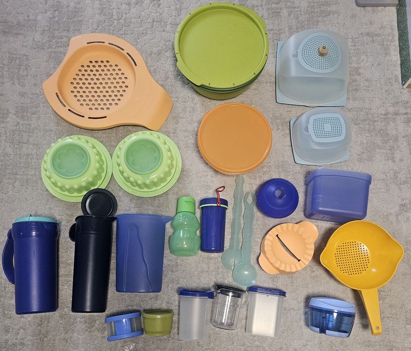 Страхотни съдове на Tupperware