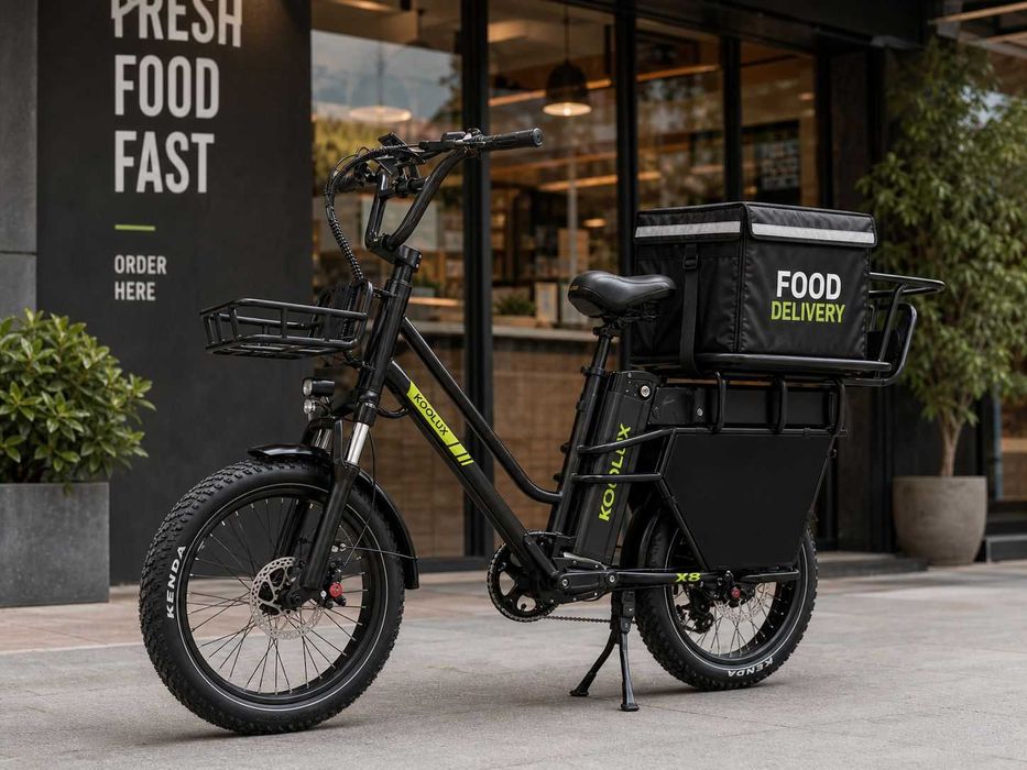 Koolux X8 E-Bike – електрически велосипед 750W, 48V, пробег до 220 км