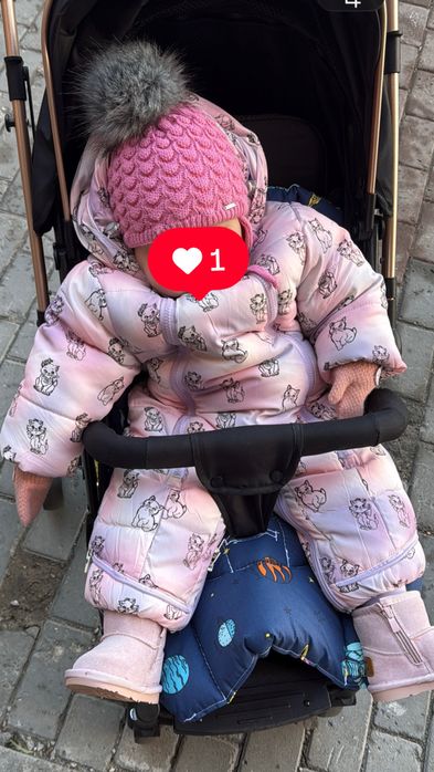 Детский комбинезон-кокон 2в1