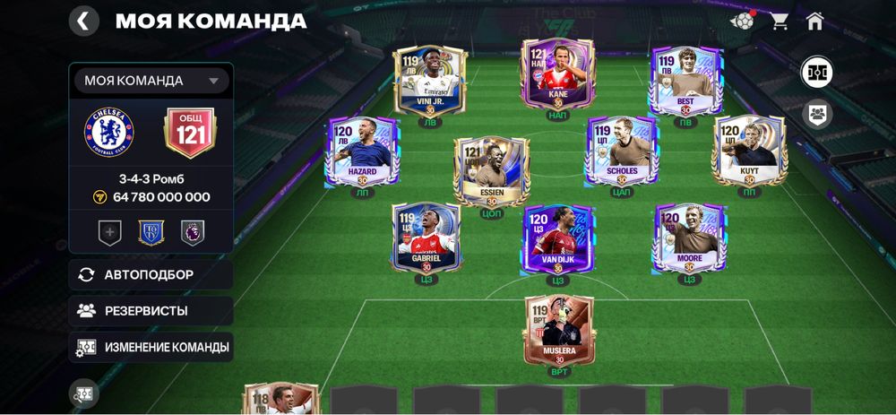 Аккаунт Fc mobile