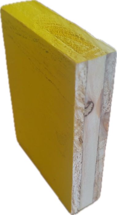 Жълти кофражни платна 21 мм