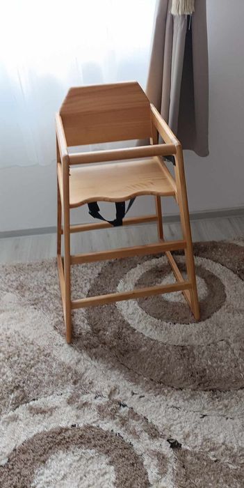 Vand carucior mic copii avion scaun de masa  din lemn